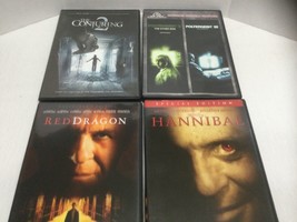 Lot Of 4 Horror Movies DVD - Hannibal, Red Dragon, Etc. - £7.99 GBP