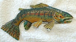 2021, Young California Golden Trout Curved Right Face, 13 1/4 inches - £34.13 GBP