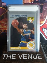 1990-91 NBA Hoops #113 Tim Hardaway RC - Golden State Warriors Rookie Card - £1.39 GBP