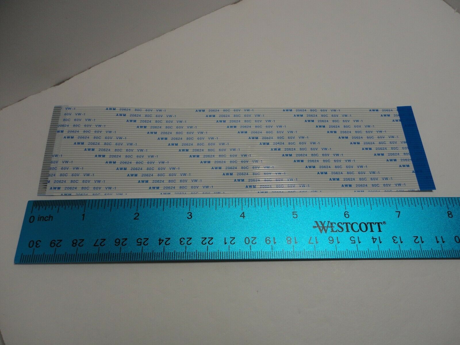 40 Pins 1.25mm Pitch AWM 20624 80C 60V VW-1 FFC Flexible Flat Ribbon Cable Wire Item image 3