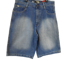 Southpole Men&#39;s Vintage Jeans Shorts Light Blue Size 34 Rare NWD! - £50.65 GBP