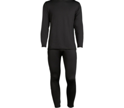 Body Glove® ~ 2-Pc. Shirt &amp; Pants ~ Men&#39;s Large ~ Baselayer ~ Fleece Lin... - £35.79 GBP