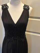 NWOT VIVIENNE TAM Black Silk Jersey Sleeveless Dress SZ M - £94.14 GBP