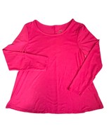 Justice Sparkle Long Sleeve Pink Girls Top Size 14 - €12,80 EUR
