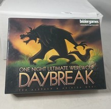 One Night Ultimate Daybreak Werewolf Game 2015 COMPLETE  by Bezier Games - £9.25 GBP