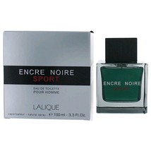 Encre Noire Sport by Lalique, 3 oz Eau De Toilette Spray for Men - £39.85 GBP