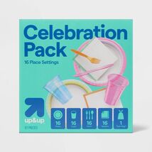 up&up Disposable Table Top Celebration Pack 97ct Party Supplies - $332.53 MXN