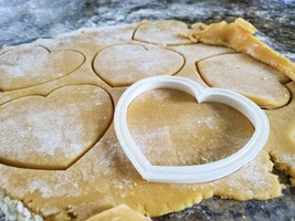 2 Cookie Cutter Hearts | Set of Two Different Sizes (4&quot; and 3&quot;) | Valent... - £3.16 GBP