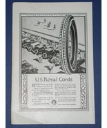 U. S. Royal Tire National Geographic Magazine Ad Vintage 1924 - $14.99
