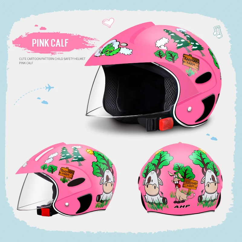 A Cute Child Helmets Motorcycle Motorbike Scooter Kids Children Baby Hel... - $304.66