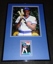 Andre Dawson Signed Framed 11x17 Photo Display Chicago Cubs - £54.91 GBP