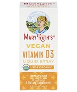 MaryRuth&#39;s, Vegan Vitamin D3 Liquid Spray, Unflavored, 10 Mcg, 1 Fl Oz (... - $18.70