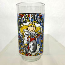 Vintage 1981 The Great Muppet Caper Miss Piggy Drinking Glass 5.5&quot; 16 OZ - £7.75 GBP