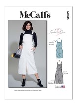 McCalls Sewing Pattern 8345 11622 Skirt Overalls Misses Size 6-14 - £10.18 GBP