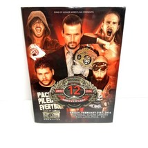 New ROH 12th Anniversary Show DVD Ring of Honor AJ Styles, Adam Cole, Steen AEW - £21.95 GBP