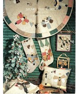 The Buckeye Tree Share the Spirit 25 Quilt Pattern Projects Vintage 1996 - £7.40 GBP