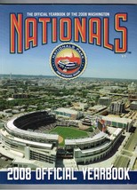 2008 MLB Washington Nationals Yearbook Baseball inaugural Season Nationals Park - £74.07 GBP