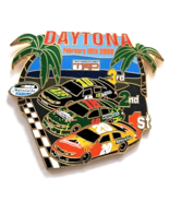 Daytona NASCAR Pin February 18 2008 Nationwide Series Race Cars Finish L... - $273.78 MXN