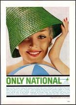 1950s National Airlines PRINT AD Serves 15 States &amp; 38 Cities BX3 - $7.59