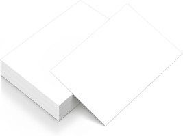 50 Sheets White Cardstock 8.5 x 11 Certificate Paper Goefun White Card S... - $509.82 MXN