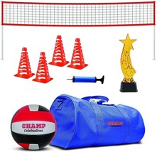 12 Player Volleyball Set | Sports Duffle Bag, Net, Field Marker, Winner ... - $1,597.77 MXN