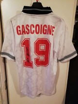 English national team jersey signed by Paul Gascoigne (with COA) - £477.88 GBP