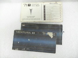 VENTURAII 1971 Owners Manual 16146 - £13.00 GBP