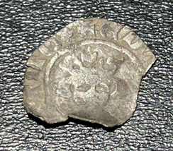 1361-1369 England King Edward III Silver Halfpenny London Treaty Period ... - £27.24 GBP