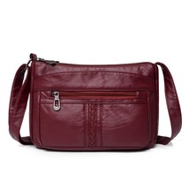 Fashion All-match Solid Color Messenger Bag High Capacity Womens Shoulder Bags N - £22.10 GBP