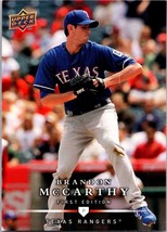 2008 Upper Deck First Edition Brandon McCarthy #176 Texas Rangers Baseba... - $1.77