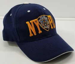 M) NYPD New York Police Department Blue Baseball Cap Hat - £11.66 GBP