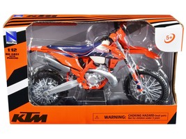 KTM 300 EXC-TPI Enduro Dirt Bike Motorcycle Orange 1/12 Diecast Model by... - $1,242.06 MXN