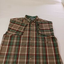 Columbia PHG Men's Sz L Brown Plaid Vented Short Sleeve Button-Down Shirt HM0025 image 10