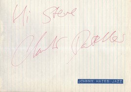 Johnny Hates Jazz Hand Signed Ephemera - £6.26 GBP