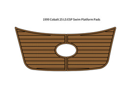 1999 Cobalt 25 LS ESP Swim Platform Step Pad Boat EVA Foam Teak Deck Floor Mat - £225.31 GBP