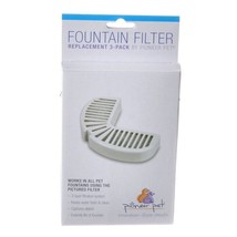 Pioneer Pet Replacement Filters for Stainless Steel, Ceramic Fountains - 3 count - £11.64 GBP
