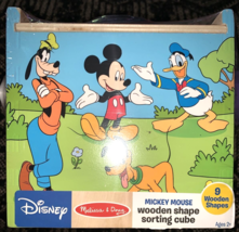 Melissa &amp; Doug Disney Wooden Toy Mickey Mouse Clubhouse - £23.20 GBP