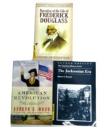 Lot Of 3 Books Frederick Douglas The Revolution Jacksonian Era America H... - £17.33 GBP
