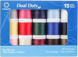 Coats Dual Duty XP General Purpose Thread Box 15/Pkg-  - £16.75 GBP