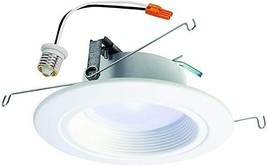Halo 5/6&quot; 3000K White Integrated LED Recessed Ceiling Light Retrofit Dow... - £15.81 GBP