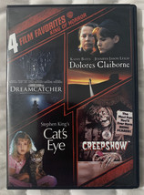 King Of Horror DVD 2-Disc Set 4 Film Favorites Dreamcatcher Cat&#39;s Eye Creepshow - £11.13 GBP