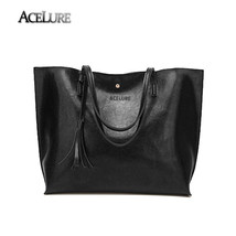 Winter Women Bag Tassel Handbags Large Capacity Women Shouilder Bag Ladies Hasp  - £24.34 GBP
