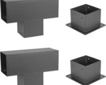 Modular Sizing Pergola Brackets For 6 X 6 Lumber (Actual Size: 5 Points ... - $233.99