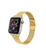 Gold Stainless Steel Apple Watch Band 38MM - $35.62 CAD