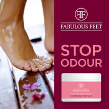 Fabulous Feet DE-ODORISING Foot Balm For Sweet Smelling Feet – No Smelly Feet - £21.09 GBP