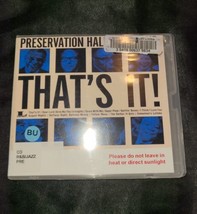 That&#39;s It - Audio CD By PRESERVATION HALL JAZZ BAND - £5.54 GBP