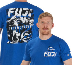 New Fuji Sports Dream Chaser BJJ Jiu-Jitsu T-Shirt T Tee Shirt - Royal Blue - £21.47 GBP