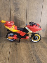 Power Rangers Wild Force Red Savage Cycle Motorcycle 2002 Bandai see pics - £13.51 GBP