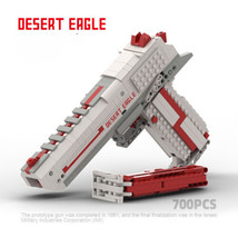 Desert Eagles Pistol Building Block Set Gun MOC Bricks Toys w/ Shooting Bullets - £55.52 GBP