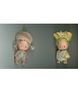 BUTTER COOKIE &amp; APRICOT Strawberry Shortcake dolls + DECORATIVE WALL TIL... - £9.37 GBP